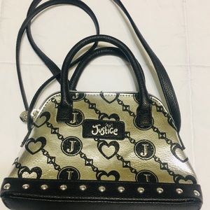 Justice Silver Purse